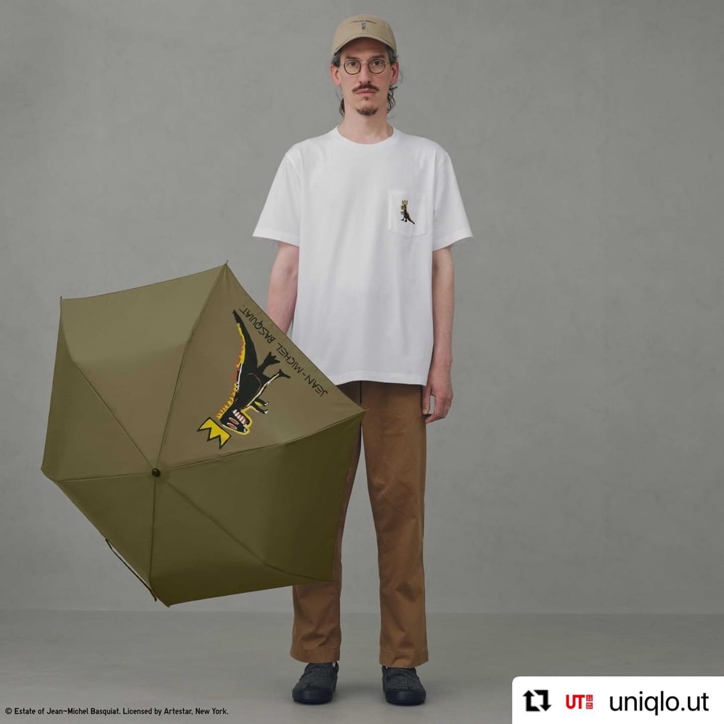 Vaughan - UNIQLO UTのバスキアTシャツモデルやりました?? #Repost 