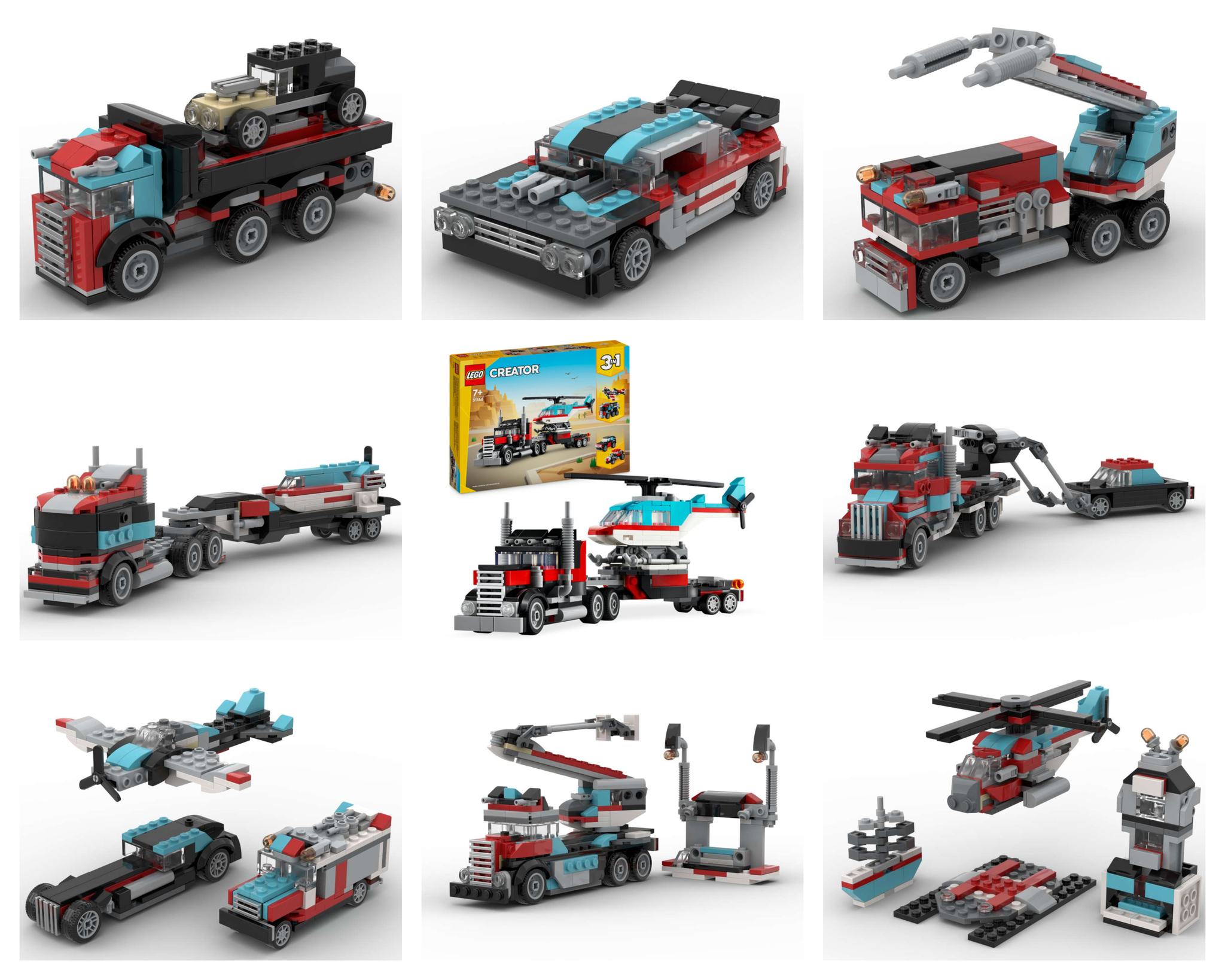 Hi! These are my alternate models from the original 31146