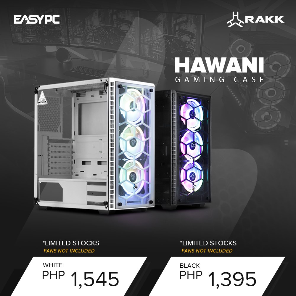 EASY PC - Clean aesthetics and refined interior! RAKK Hawani Gaming ...