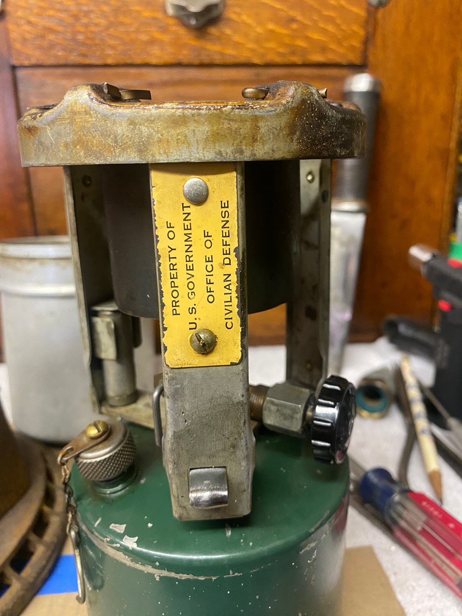 Coleman GI Pocket Stove 520 historical context and user experiences