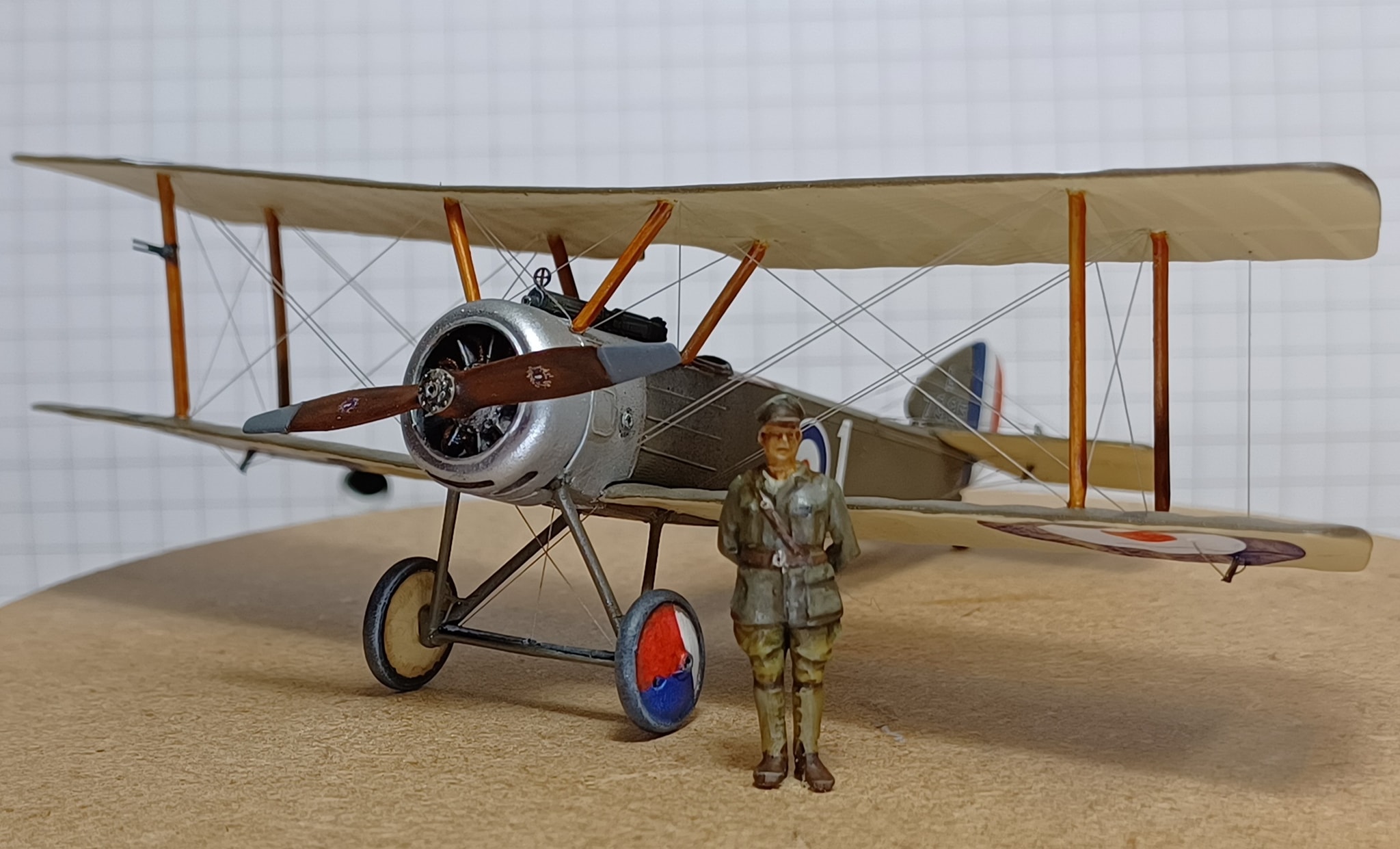 Kit Maquette Airfix Sopwith Pup 1/72 Années 70 - Occasion Complète Sous Blister