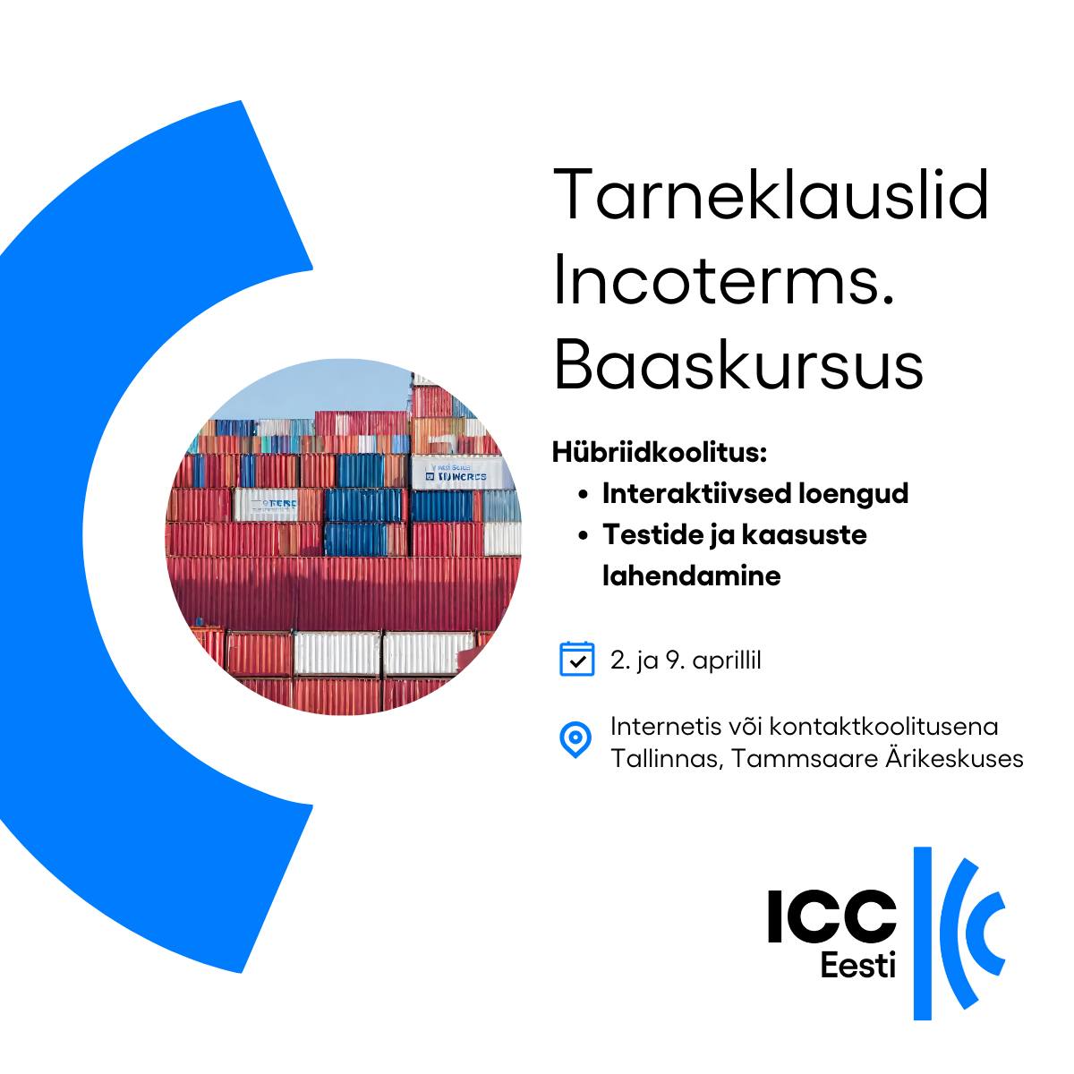 Väliskaubandus... - ICC Estonia - Rahvusvaheline Kaubanduskoda | Facebook