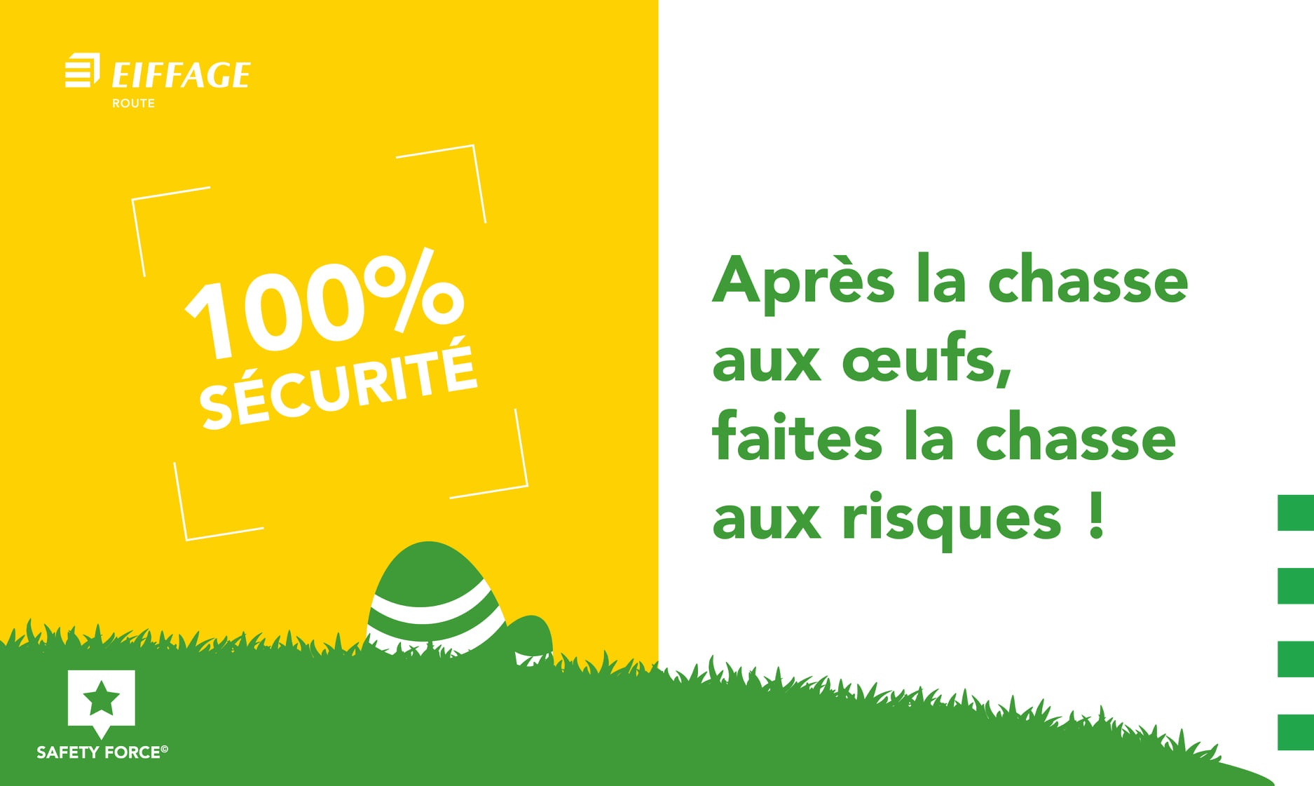 Eiffage Route Prevention Engages Dans Le Securite Nous Vous Invitons A Partir A La Chasse Aux Risques Collaborateurs Et Partenaires Publiez Sur L Application Safetyforce C Les Risques Que Vous