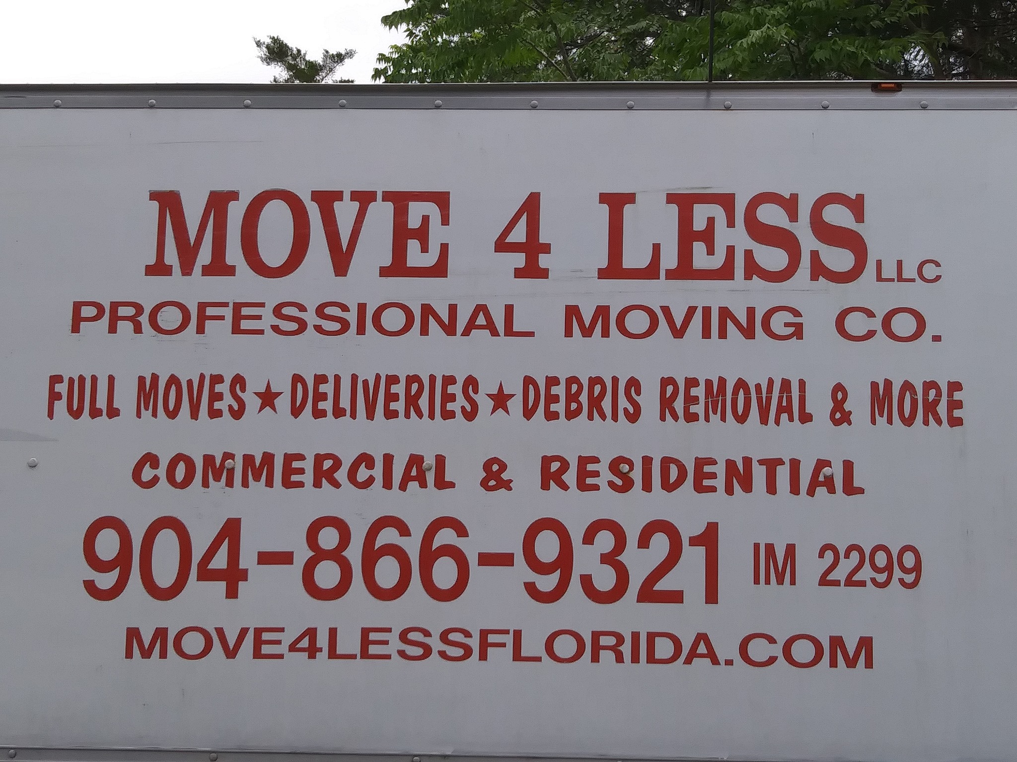 Move 4 Less LLC Professional Moving Co. | Orange Park FL