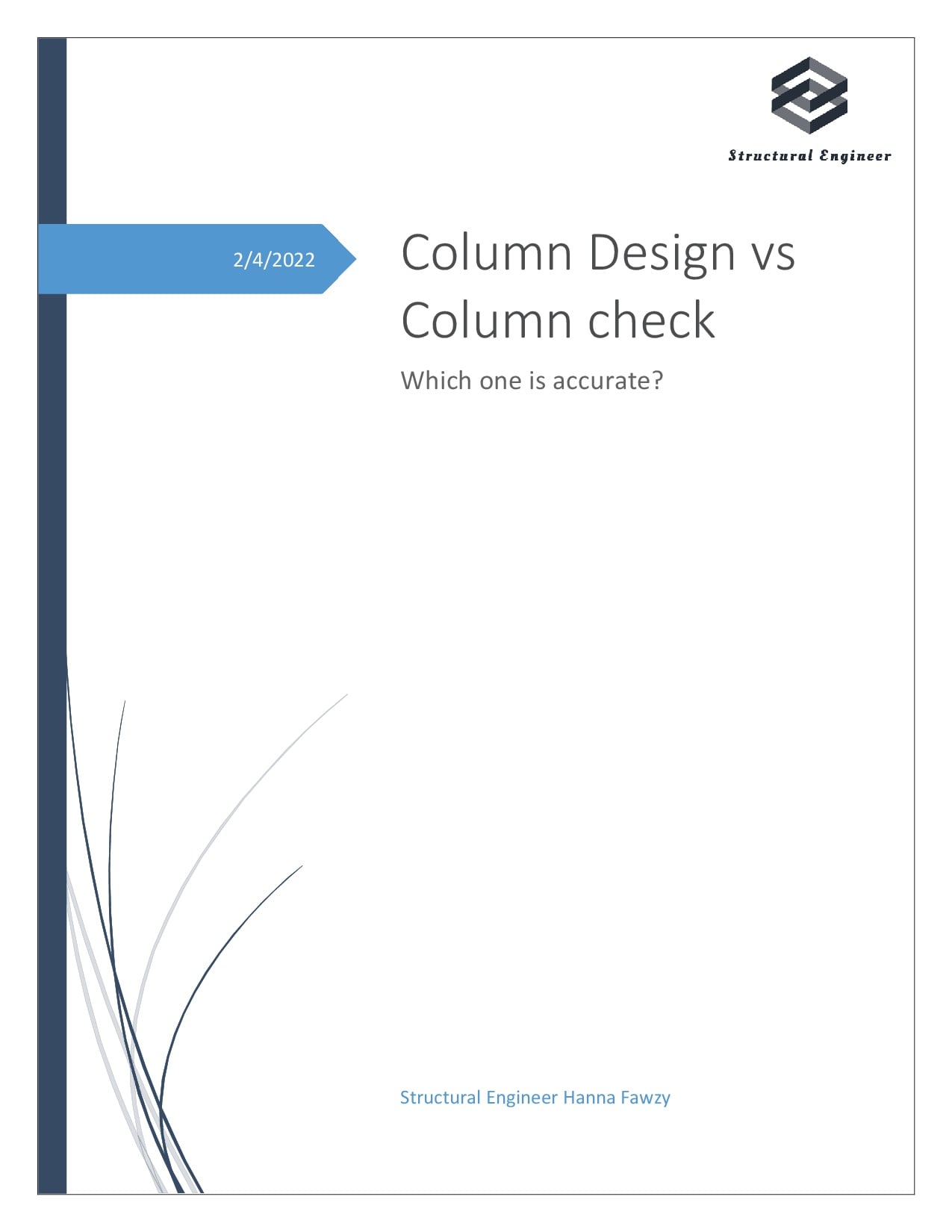 Column Design Vs... - Structural Engineer Consultant SEC