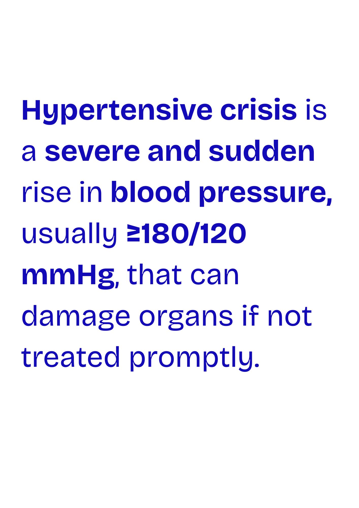 Ma - Understanding Hypertensive Crisis A hypertensive crisis is a ...