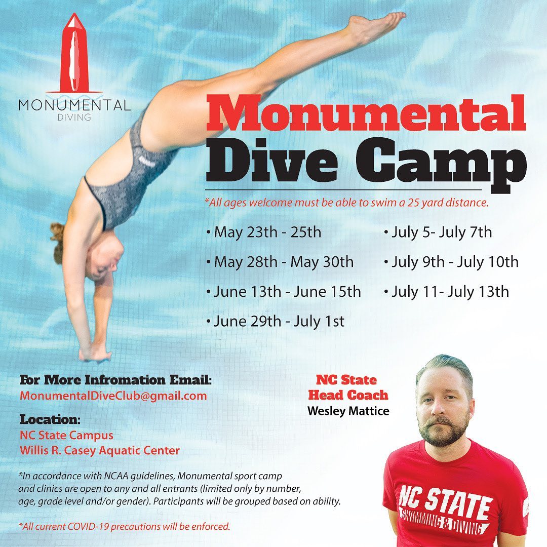 Monumental Diving | Raleigh NC