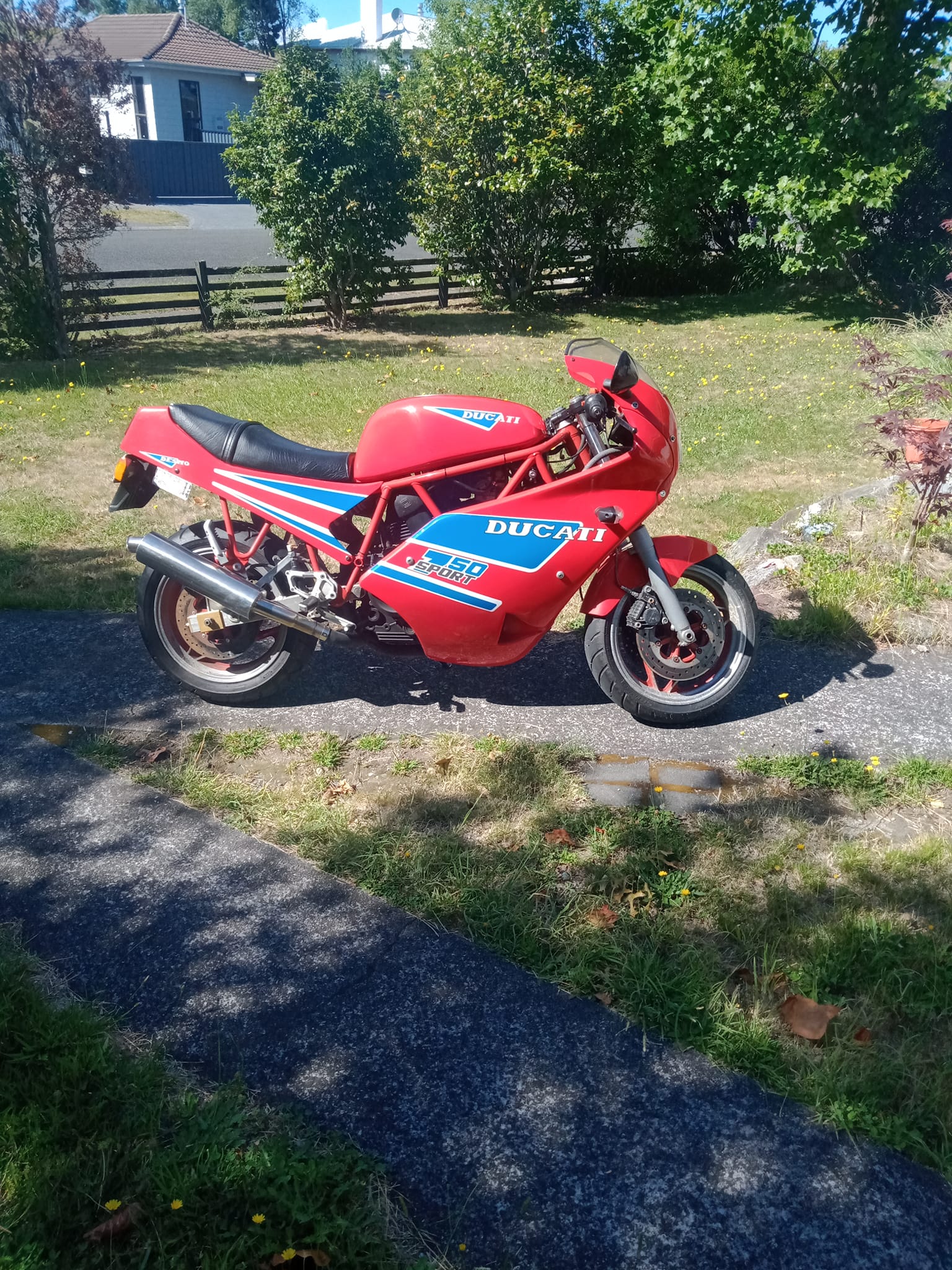 My 1989 750 Super Sport was my father