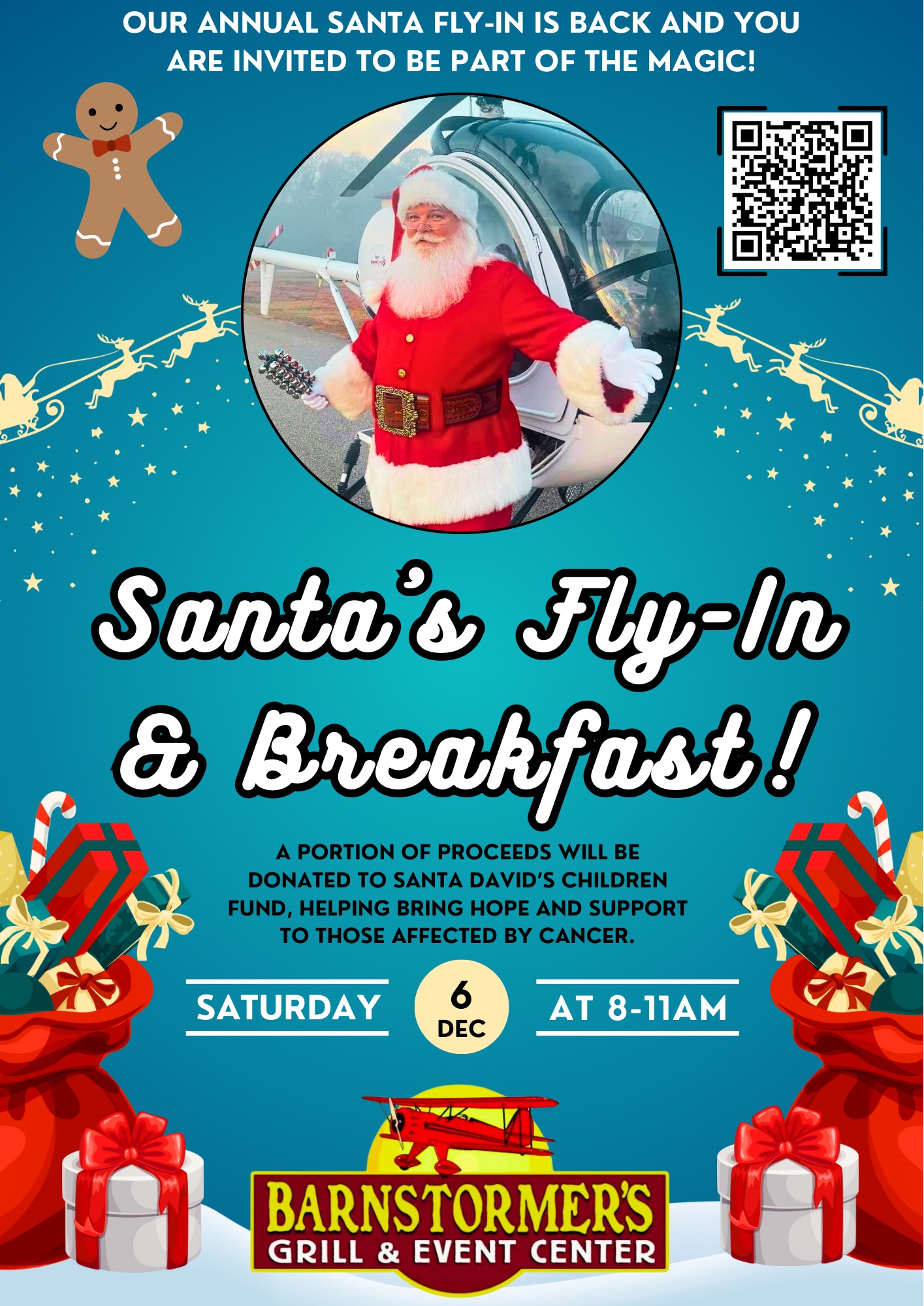 🎅⭐️ Santa’s Fly-In & Breakfast! ⭐️🎅