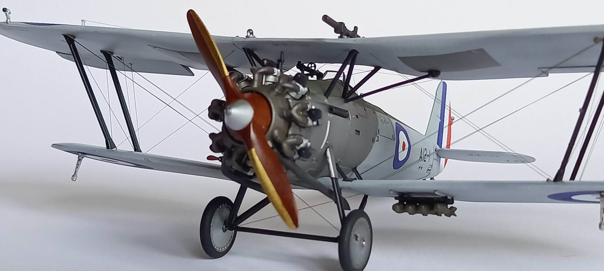 Bristol Bulldog Mk.II model build by a scale modeler