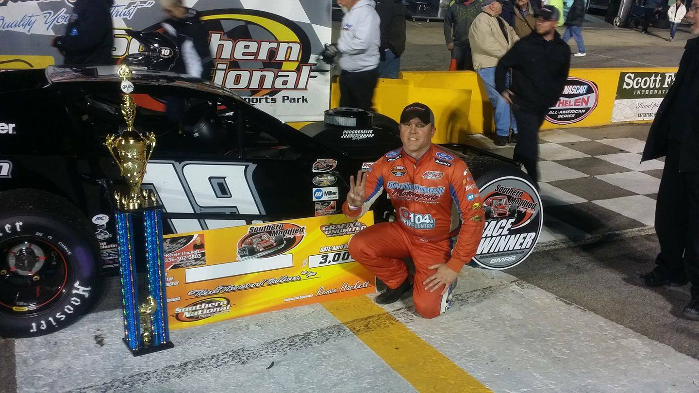 BRANDON WARD SCORES... - Southern Modified Racing Series