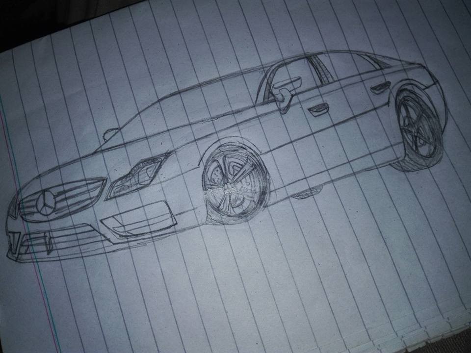 Modified Car Drawing 2014... - Modified Car Drawing 2014