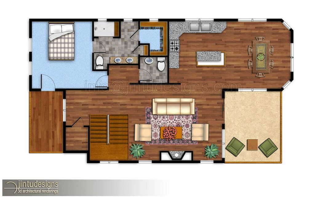 Detailed Interior Design