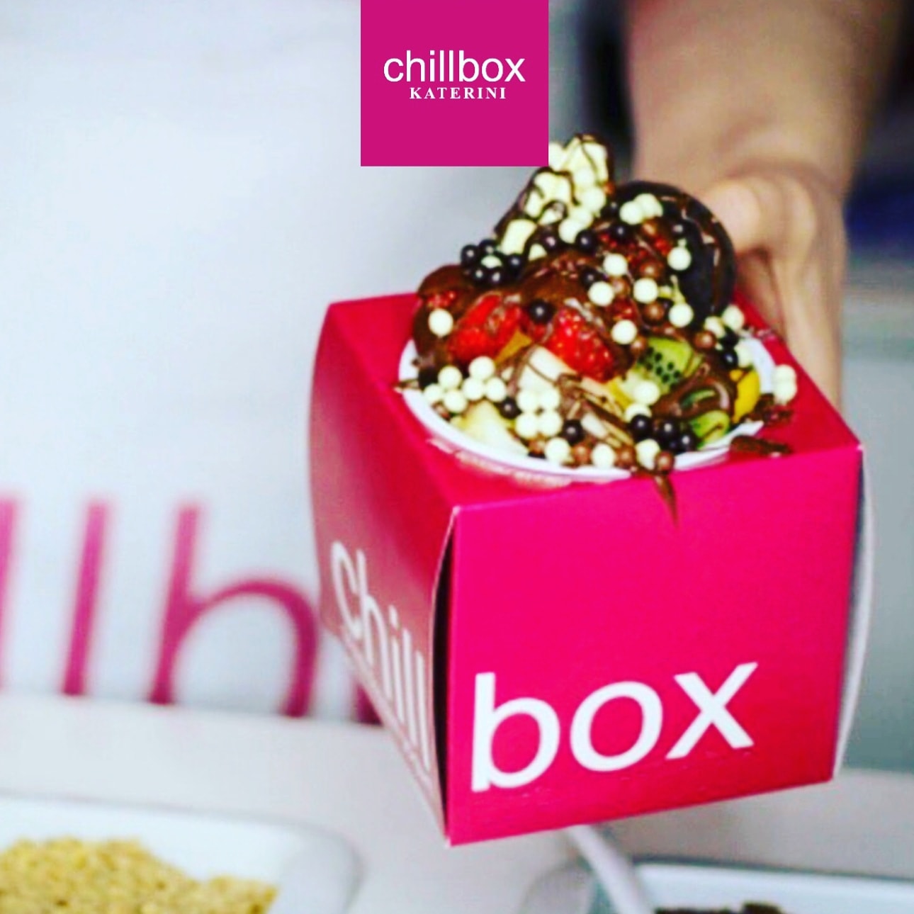 😍😍Pleasu... - Chillbox Olympic Beach Frozen Yogurt & Ice Cream