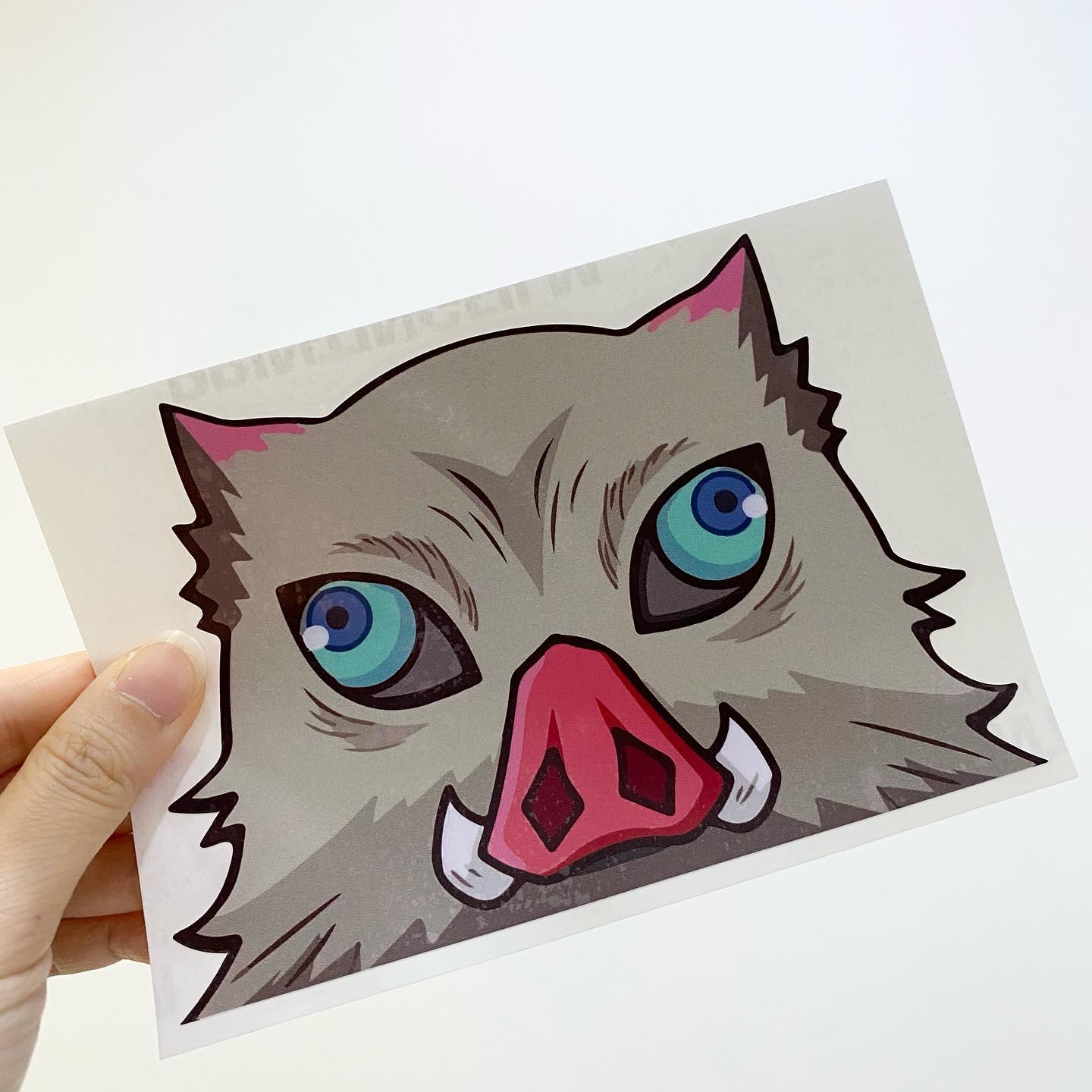 Anime Stickery - Inosuke Hashibira | Demon Slayer | Peeker...