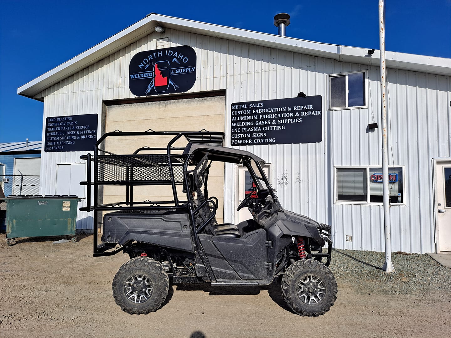 Here's another side by side... - North Idaho Welding & Supply | Facebook