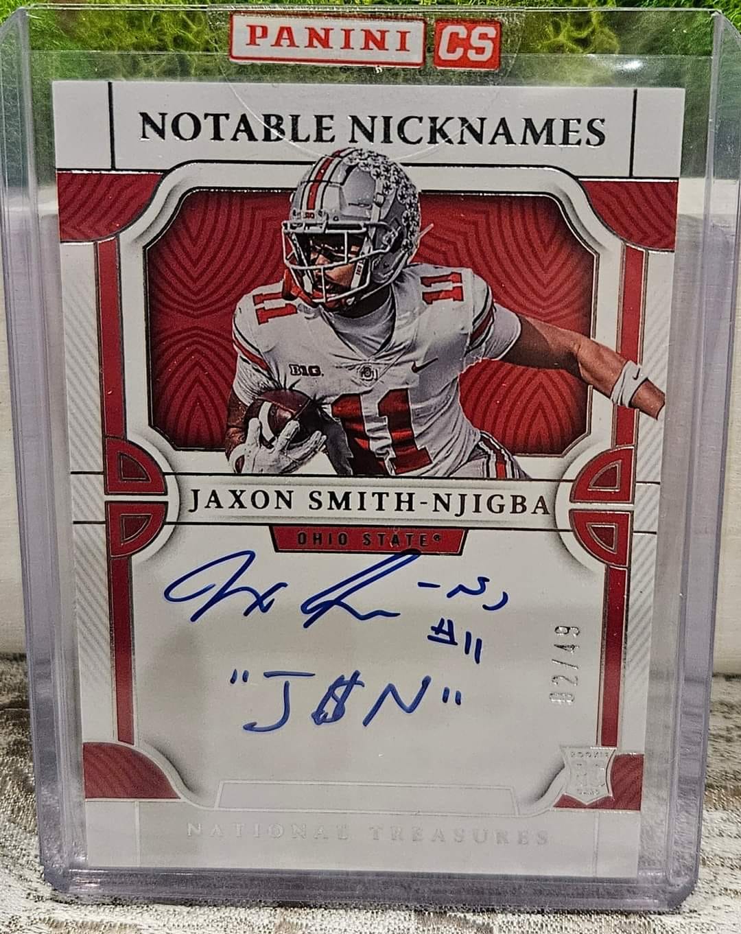 Jaxon Smith-Njigba's clutch TD lands the first Topps NOW NFL