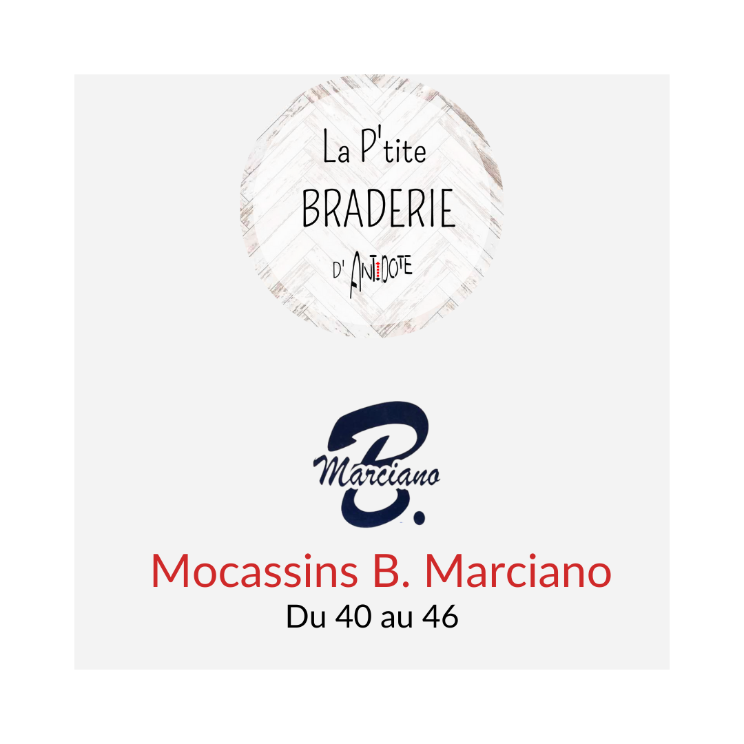 Mocassins Homme Marciano En Cuir - Taille 41, Vintage, Style Décontracté