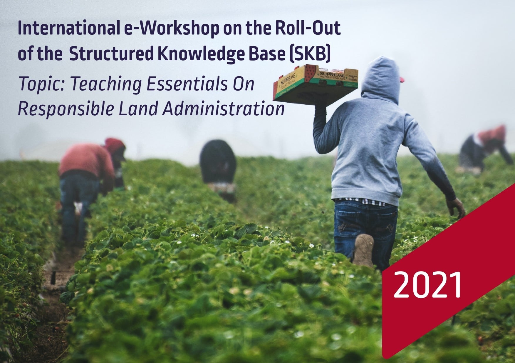 INTERNATIONAL E-WORKSHOP ON THE... - Global Land Tool Network | Facebook