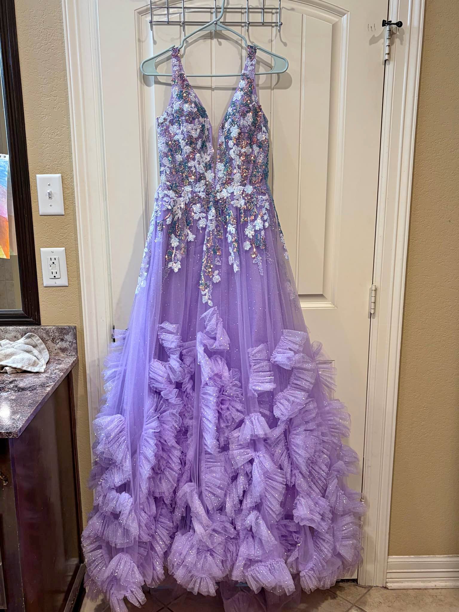 prom dresses longview tx Primavera Couture 4523 Beaded Slit Long Formal Dress Black Gold Sizes Windsor Store at Longview Mall