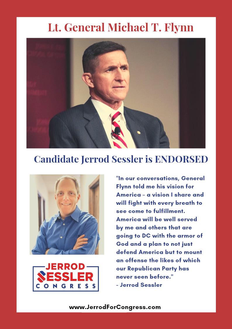 Lt. General Michael Flynn,... - Jerrod Sessler for Congress | Facebook