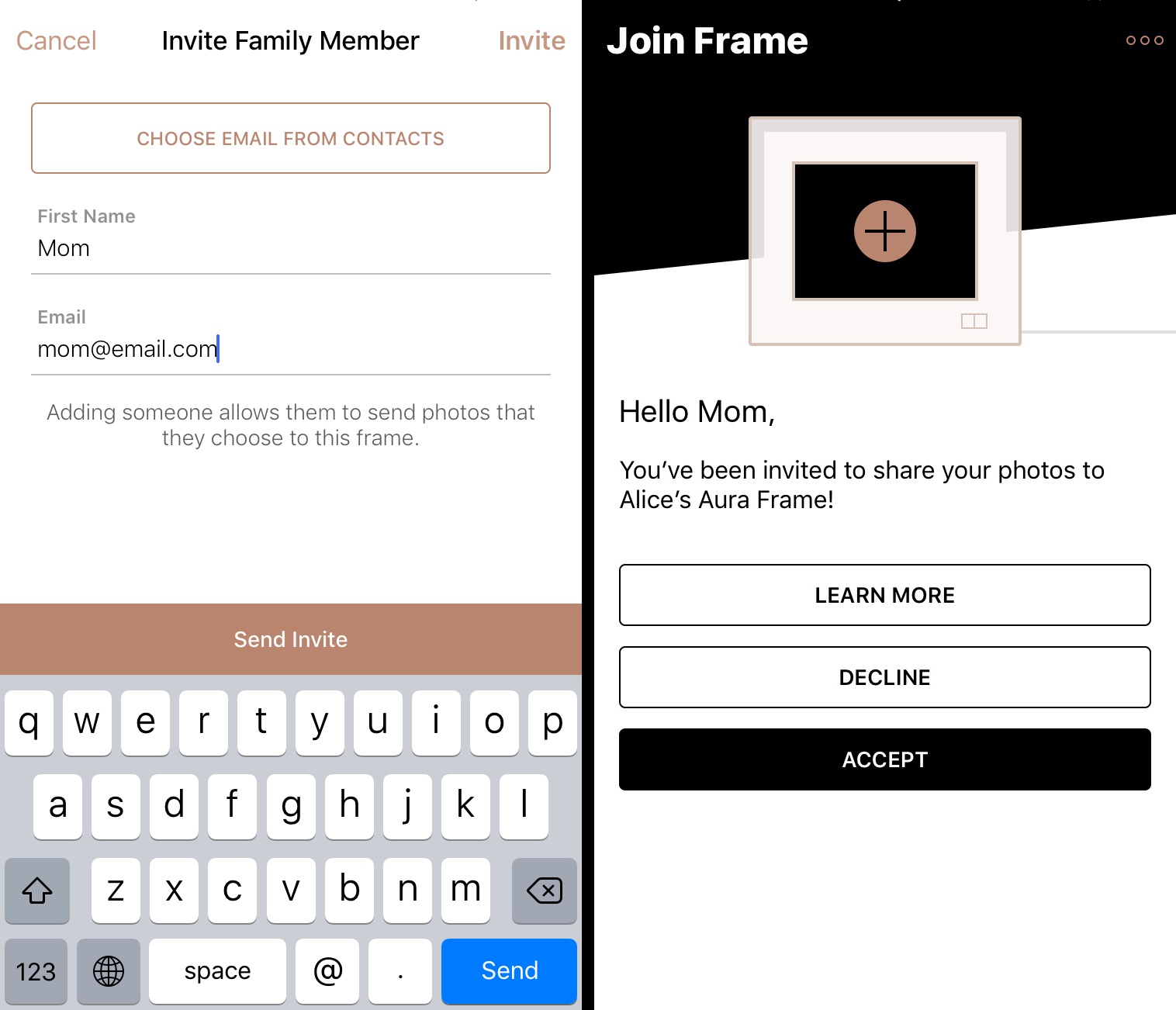 Aura Frames - Invite family and friends to share in the fun! Never has ...