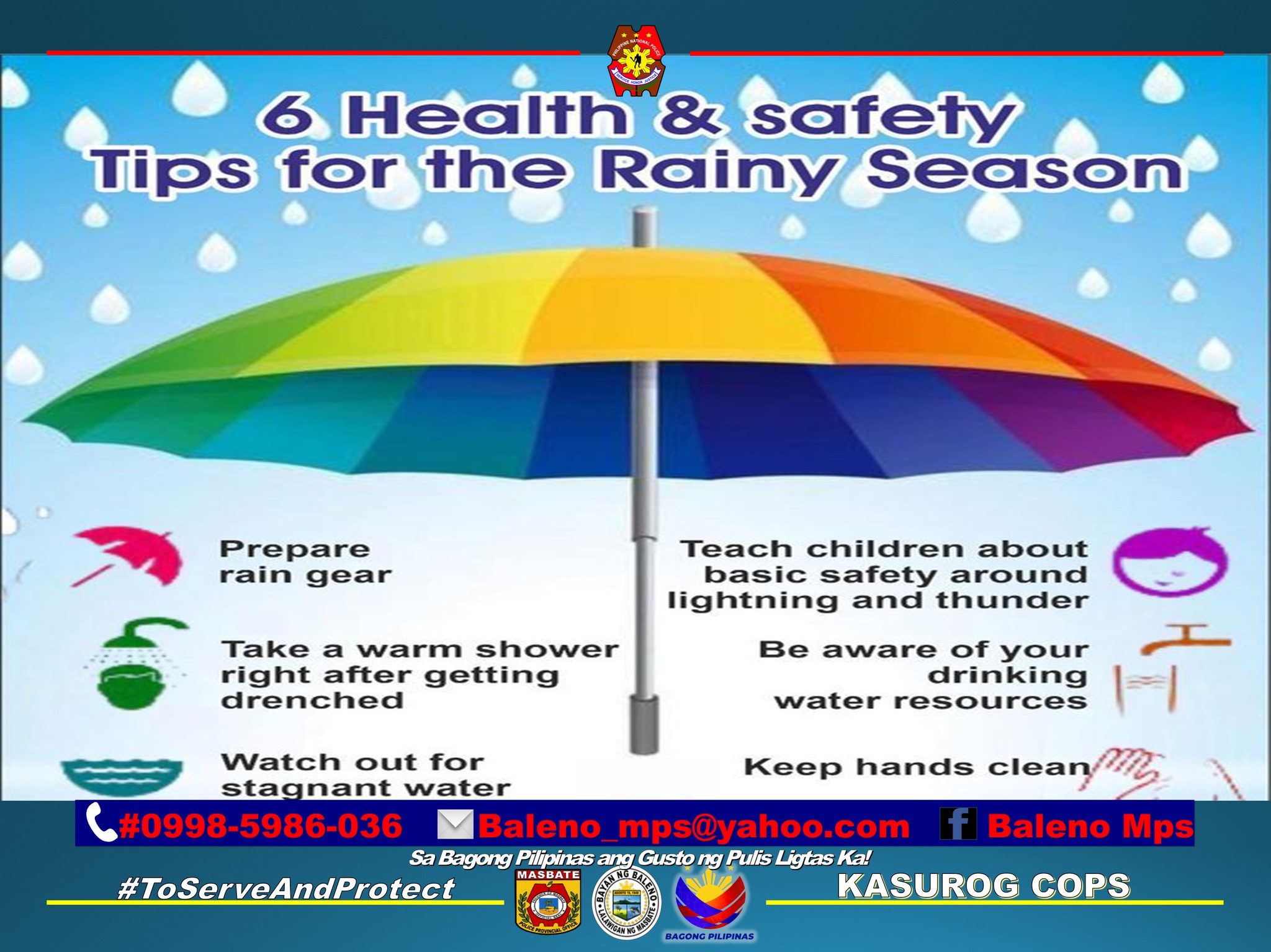 Baleno Mps - Health and Safety Tips for the Rainy Season:... | Facebook