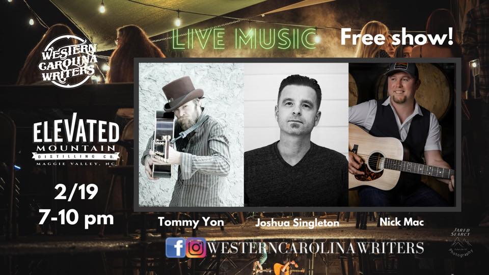 The Western Carolina Writers at E.M.D ft. Tommy Yon , Joshua Singleton ...