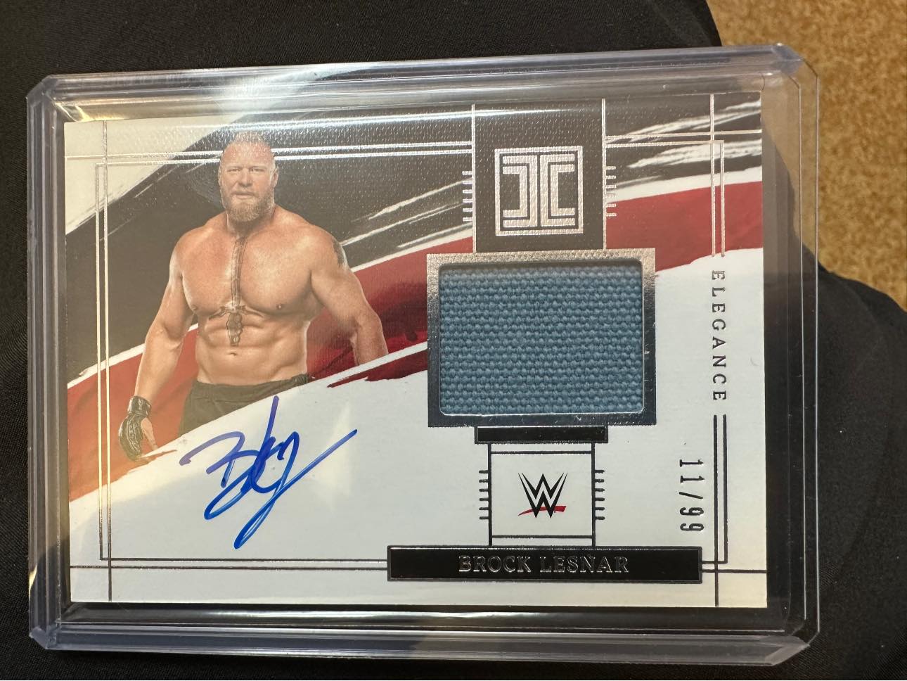 Brock Lesnar 2021 Panini Immaculate UFC card purchase