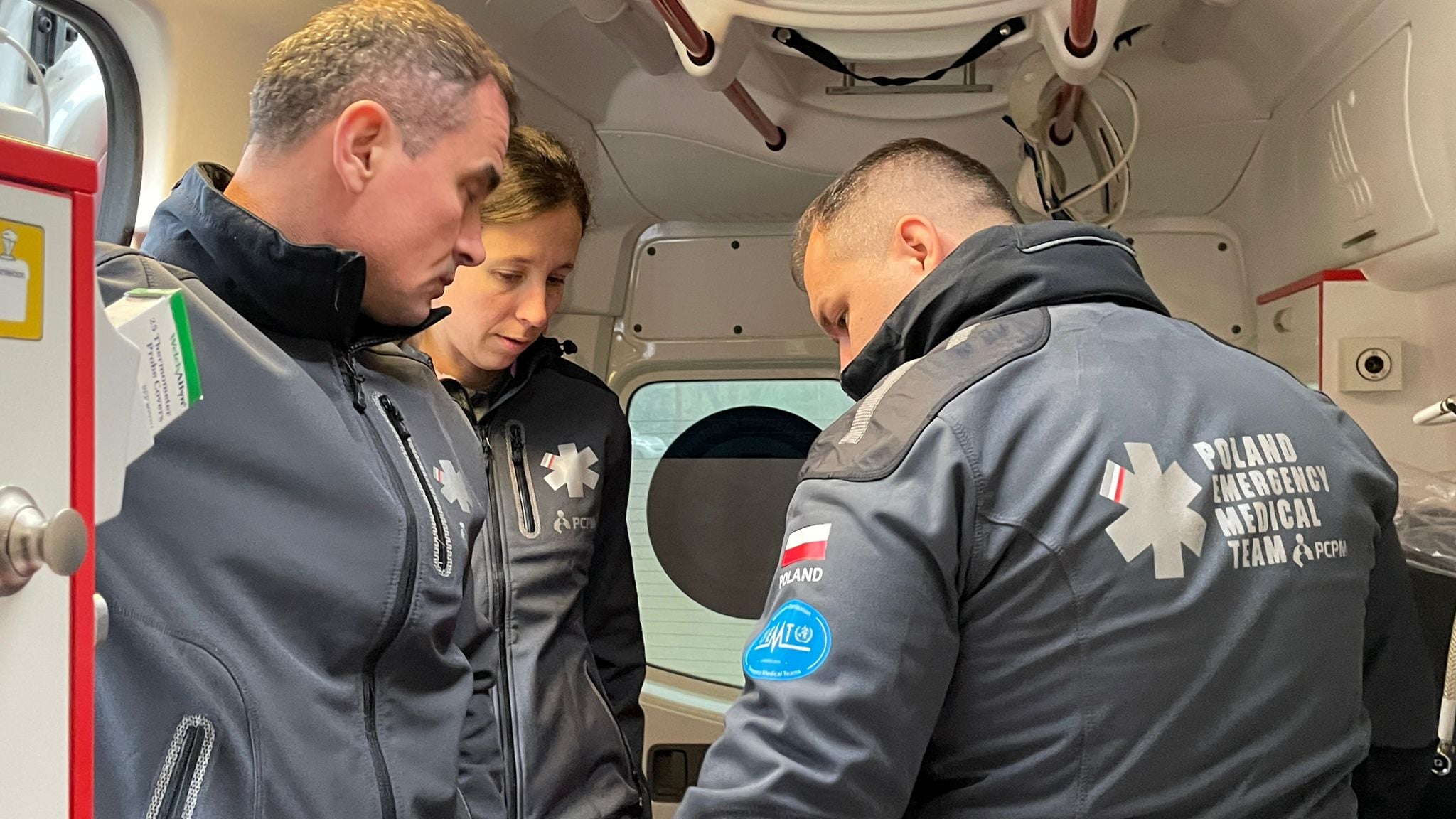 Poland Emergency Medical Team PCPM took over medical assistance and ...