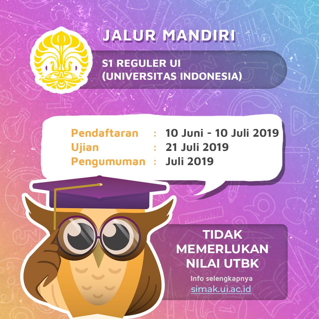 My Test Center - UJIAN MANDIRI UNIVERSITAS INDONESIA SUDAH DIBUKA ...