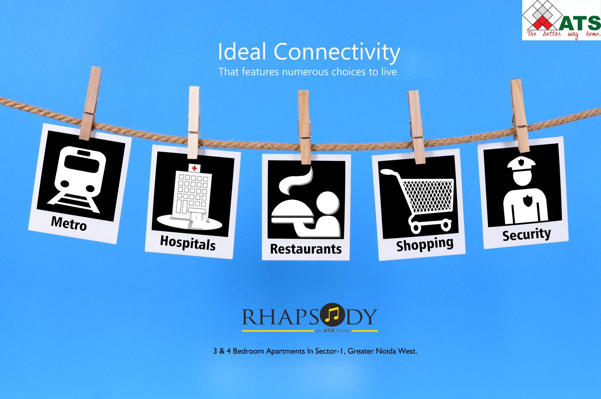 ATS Rhapsody | Noida