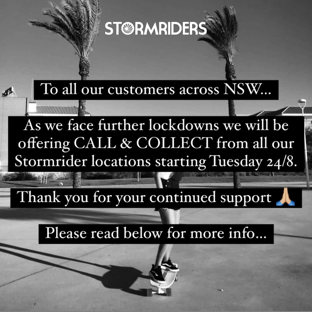 Stormriders - CALL & COLLECT Starting Tuesday 24/8 all @stormriders_au ...