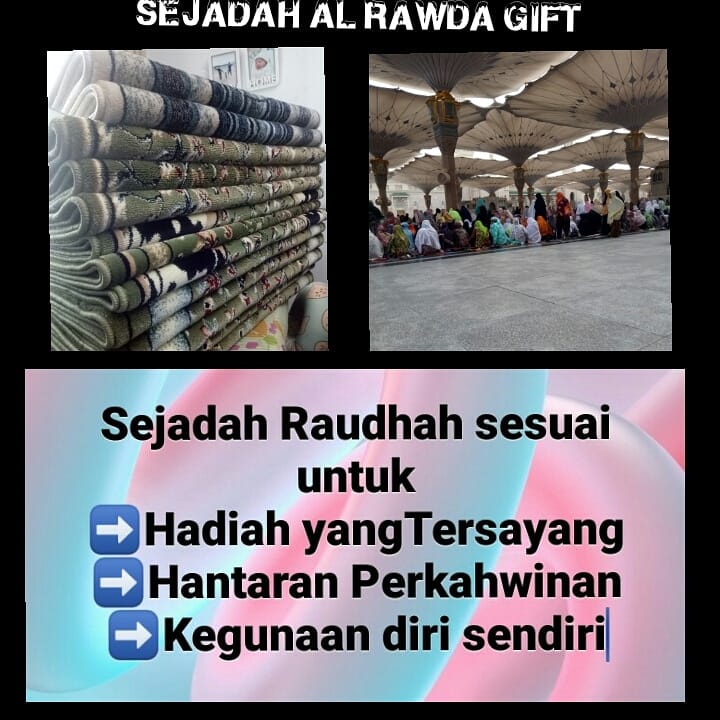 Sejadah Al Rawdah Gift | Johor Bahru