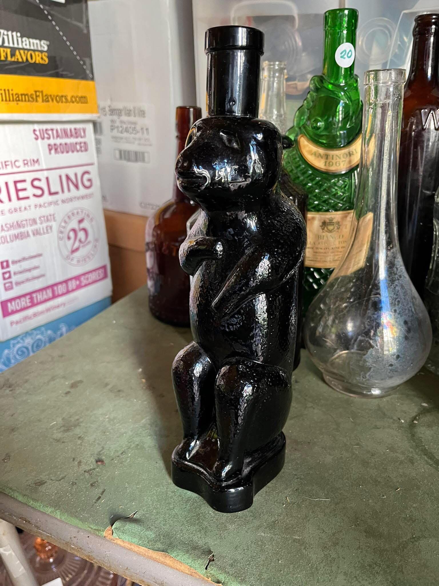 Drinking Bear c.1890, by Roullet & Decamps, Paris. Very rare