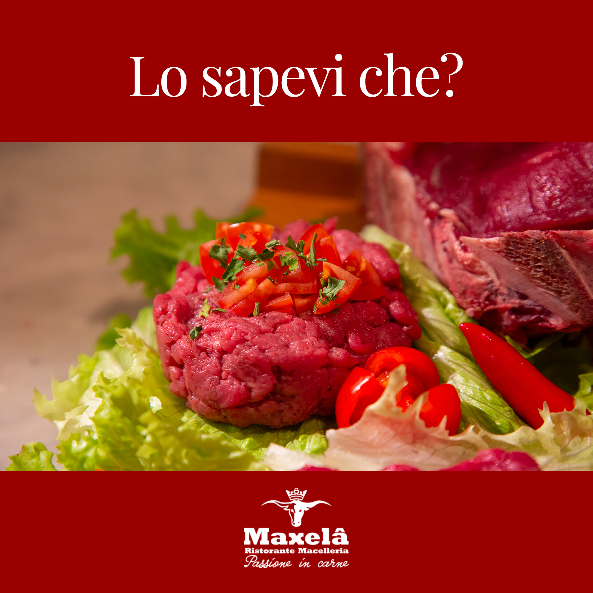 Lo sapevi che… non tutti i gli... - Maxelà Passione in Carne