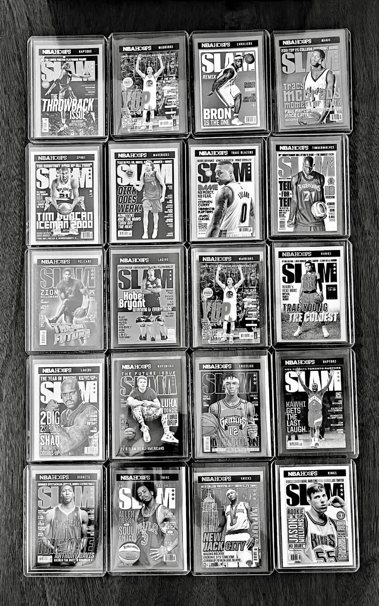 Has anyone completed the slam set from NBA Hoops?