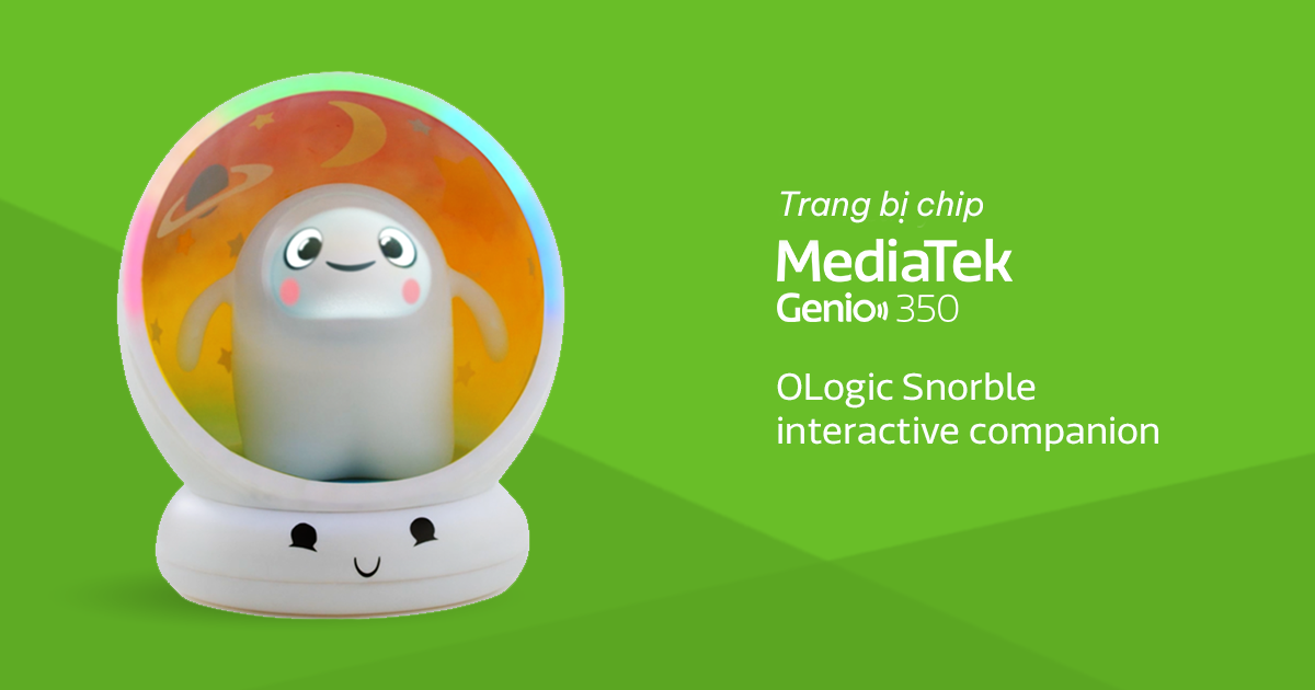 MediaTek - 👋 Gặp gỡ Snorble - chú rô-bốt thân thiện với...