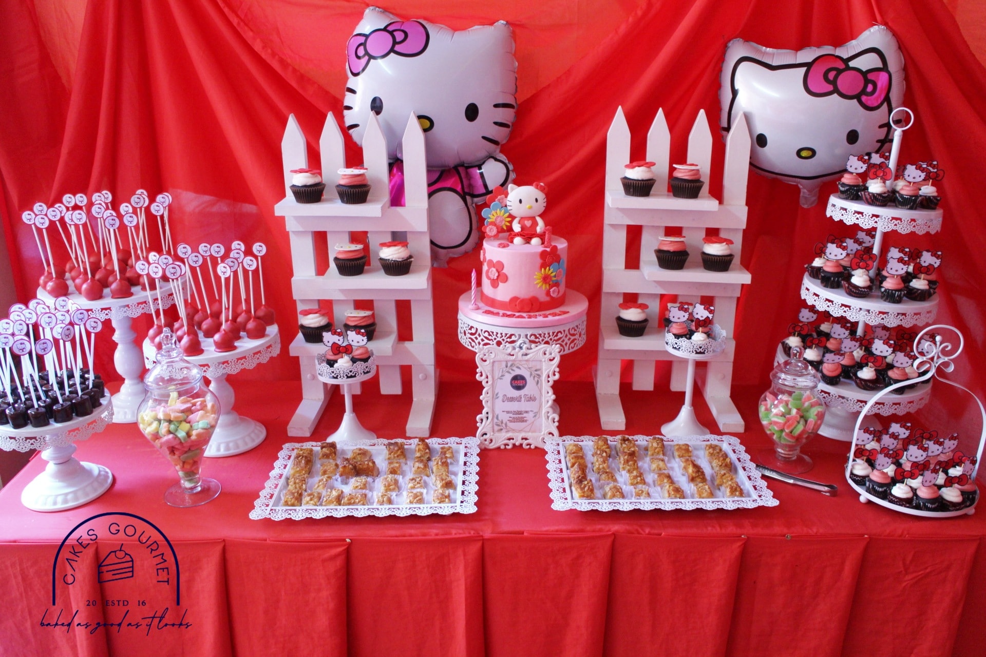 Hello Kitty Dessert Table