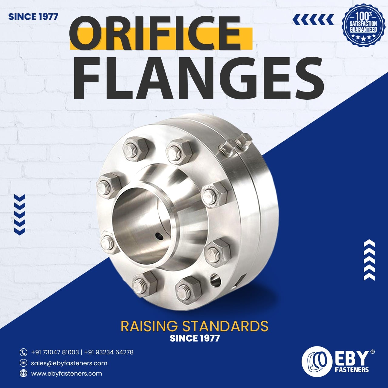EBY Fasteners - ORIFICE FLANGES Raising Standards Since... | Facebook