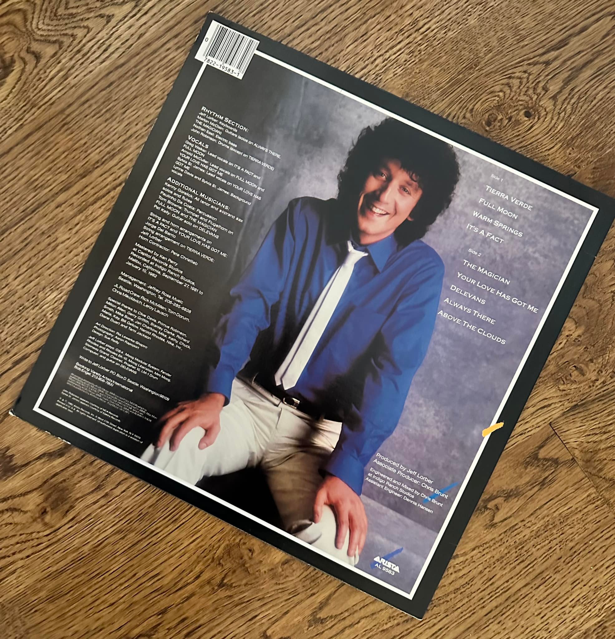 Jeff Lorber's 1981 Album It's a Fact Featuring Kenny G