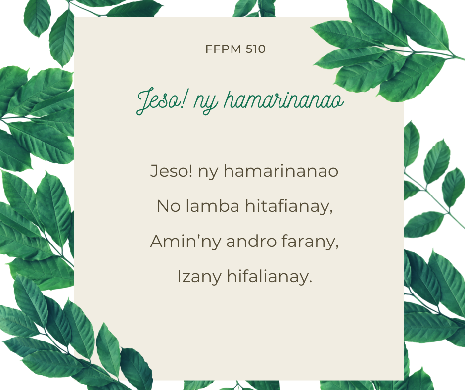 FJKM Tranovato Ambatonakanga - #FFPM 510 – Jeso! ny hamarinanao 1. Jeso ...