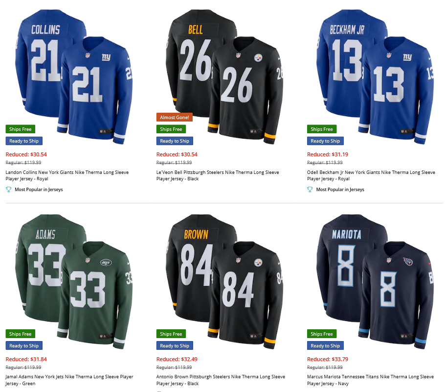 แขนยาวครับ... - NFL NBA Authentic Product นำเข้าจากอเมริกา