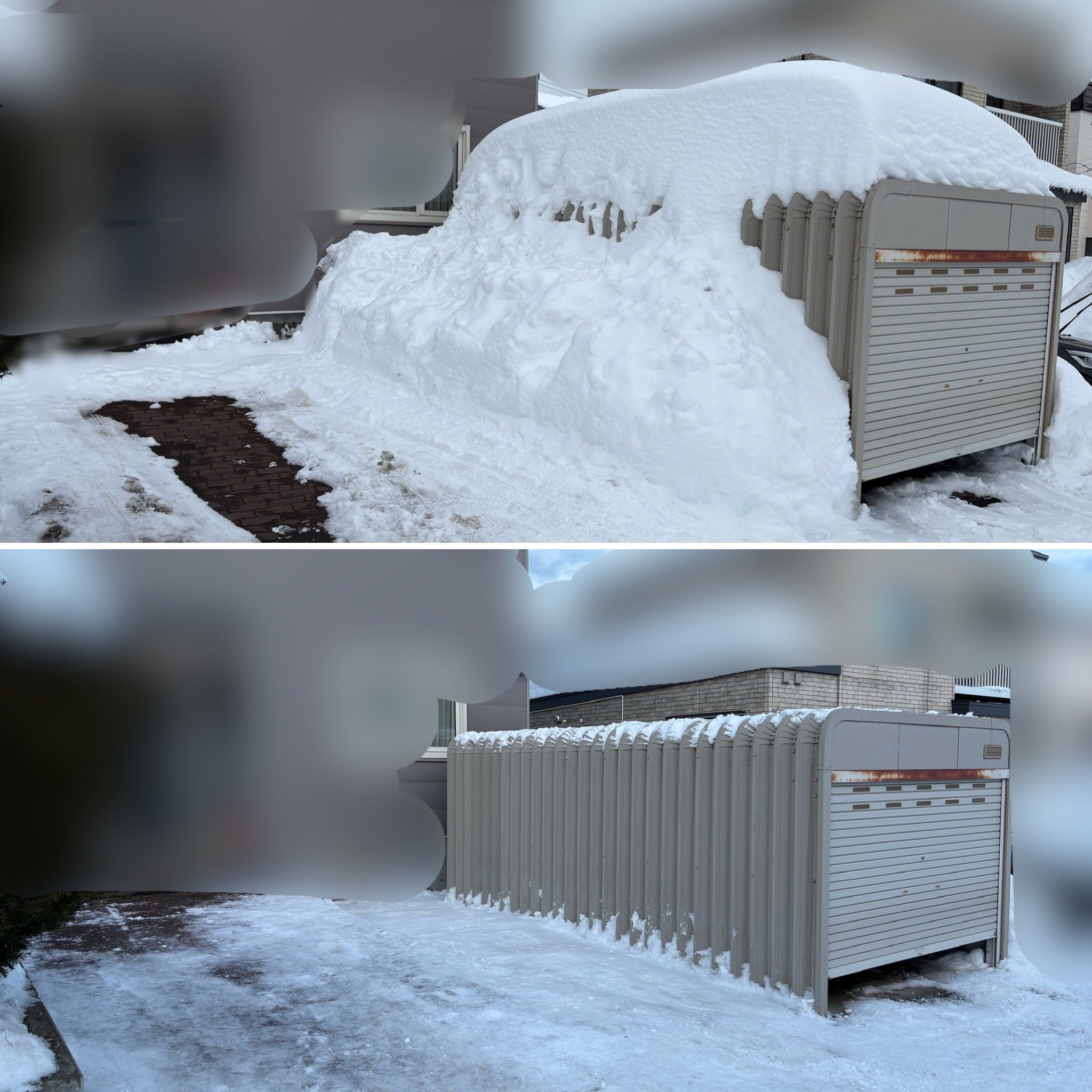 小樽市内：雪で困ったら連絡ください 雪に注意の予報です。 玄関前など 