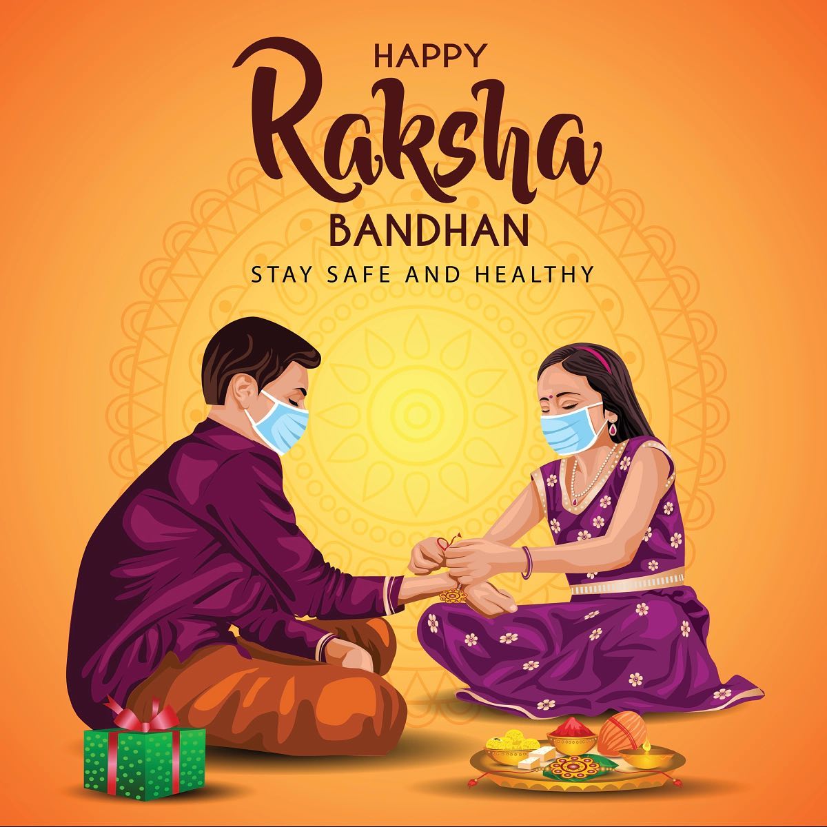 A very Happy Raksha Bandhan to all... - Prem Bhakti Mandir