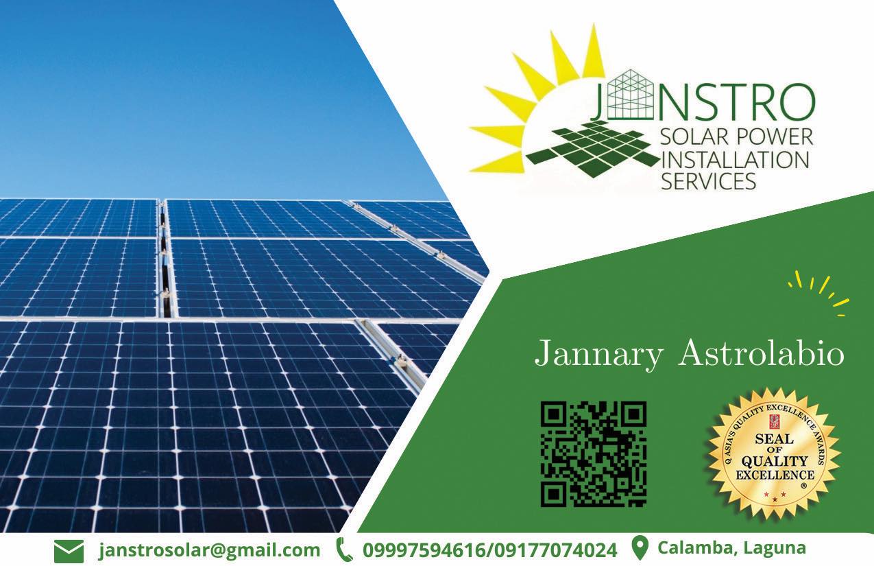 Janstro Solar | Calamba