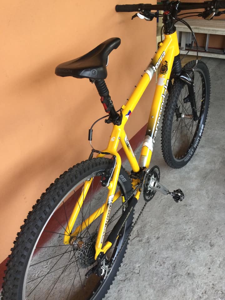 Terra cannondale model 2002..upgraded ..