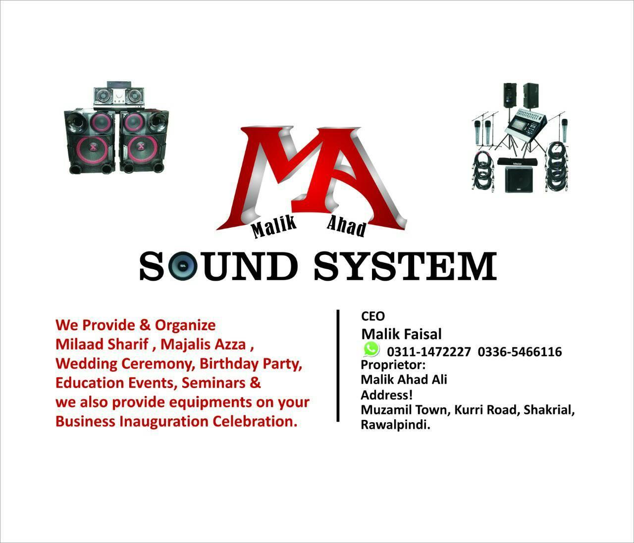 MA SOUND system