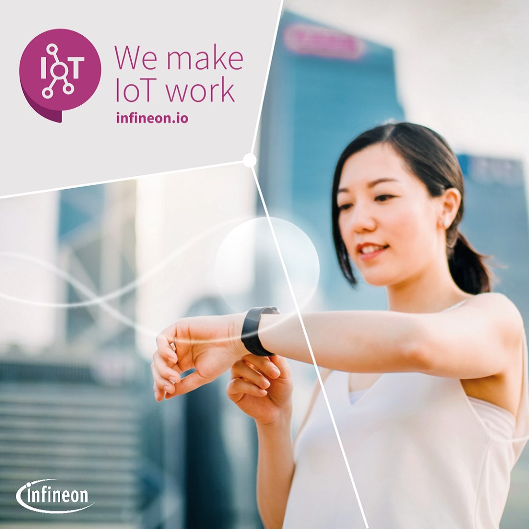 Infineon Technologies Ag 2030年には 約500億台のデバイスがiotに接続されると予測され その大部分は個人ユーザーが所有するものです インフィニオンの半導体ソリューションは スマートデバイス を音声アシスタントやデジタルウォレット ヘルストラッカーに変身