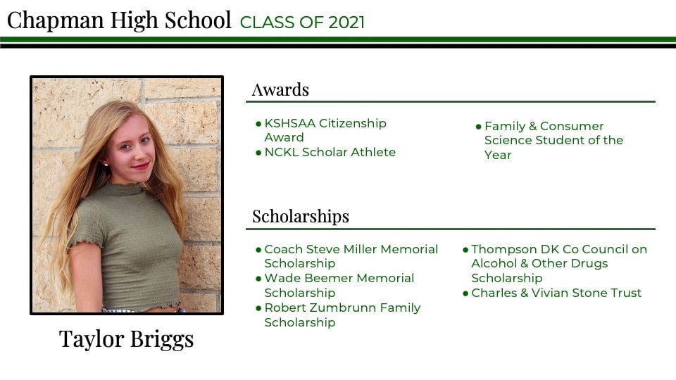 Today marks the last day of... - Chapman High School USD 473